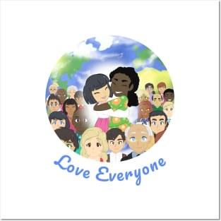 Love Everyone Posters and Art